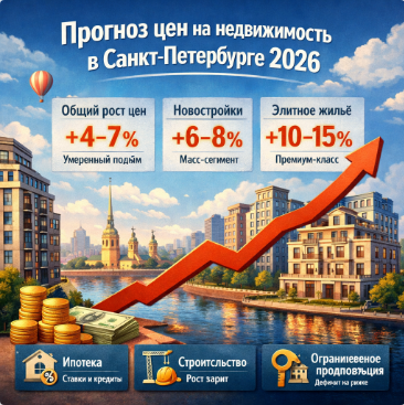 Прогноз цен на недвижимость в 2026 году